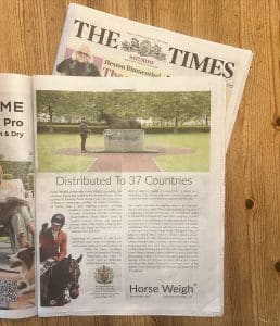 Horse Weigh in The Times
